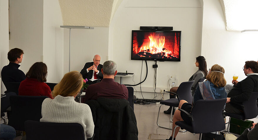 Participants listening to the Prof Tichys talk