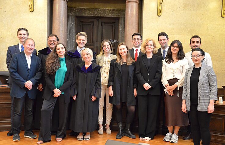 Moot Court Competition participants group picture