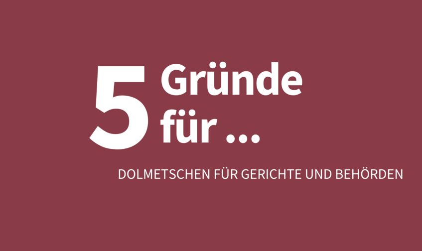 5 Gründe für die Teilnahme