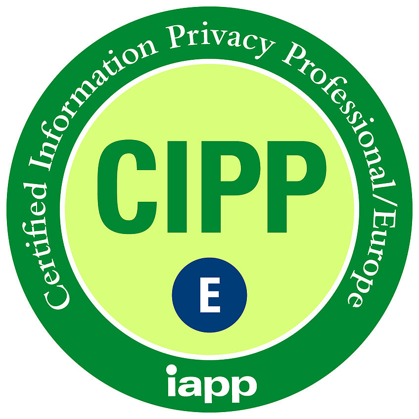 Certified Information Privacy Professional/Europe (CIPP/E)