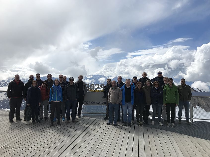 Panorama Plattform auf dem Kitzsteinhorn